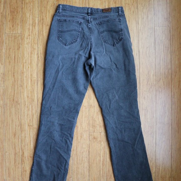 Vintage Y2K Lee relaxed fit gray jeans size 12M - Picture 6 of 7